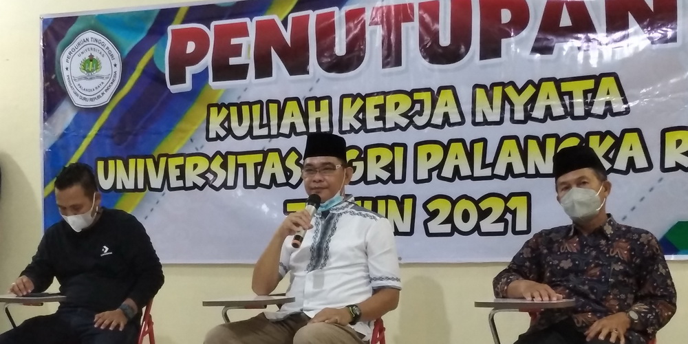 Penutupan Kegiatan KKN Universitas PGRI Palangka Raya Semester Genap T.A. 2020/2021